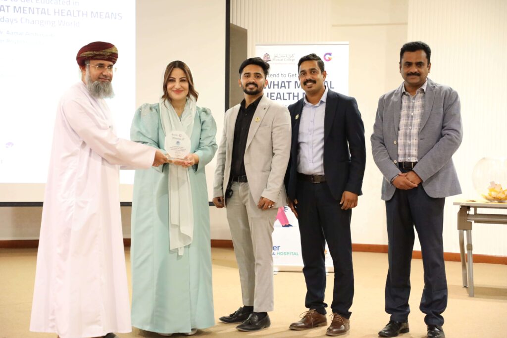 The project management student organized an interactive awareness programme on “Mental Health”