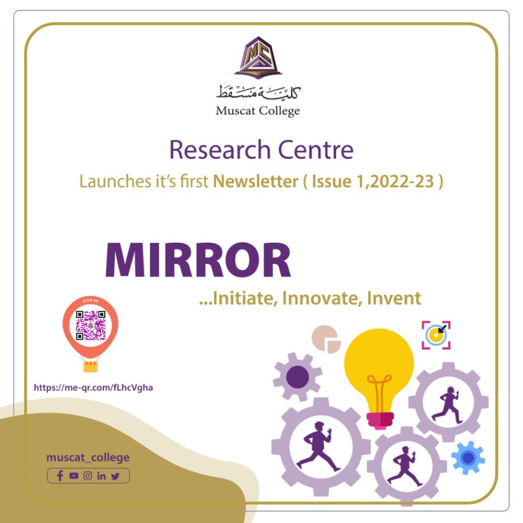 Introducing the Launch of the Newsletter MIRROR from the Research Centre